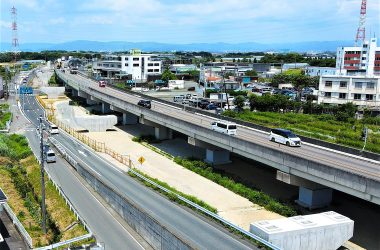 愛知県　23号豊橋バイパス大崎地区橋梁下部工事